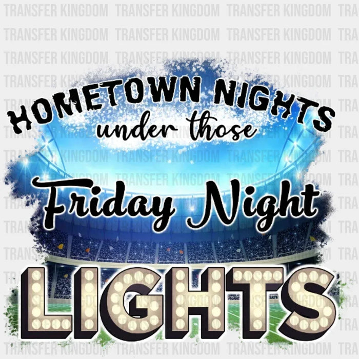 Football Hometown Nights  DTF Transfer