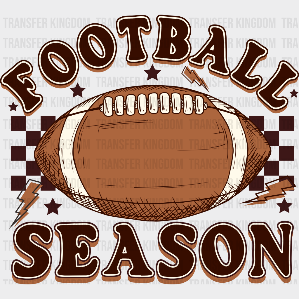 Football Season - Dtf Heat Transfer