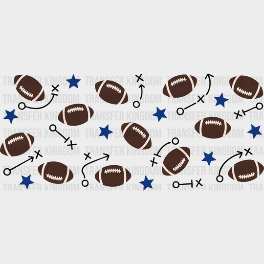 Football Tactics - Cup Wrap Uv Sticker Permanent Dtf Decal