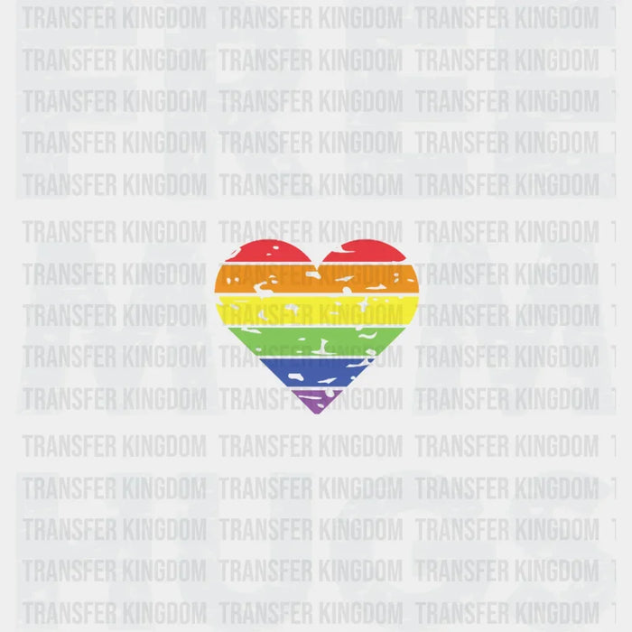 Free Mom Hugs Heart Rainbow - Lgbt Support - PRIDE Design - DTF heat transfer