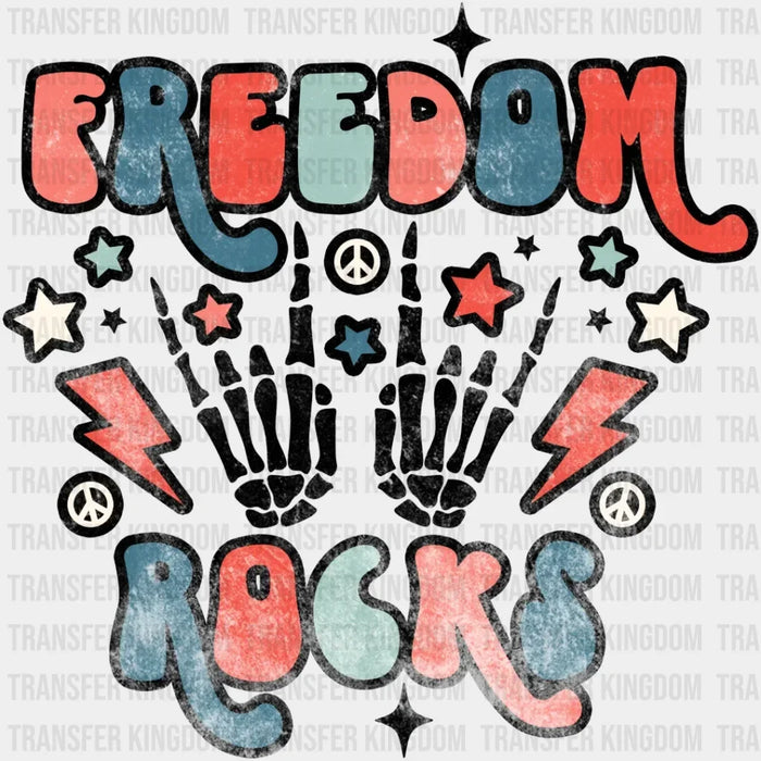 Freedom Rocks DTF Transfer