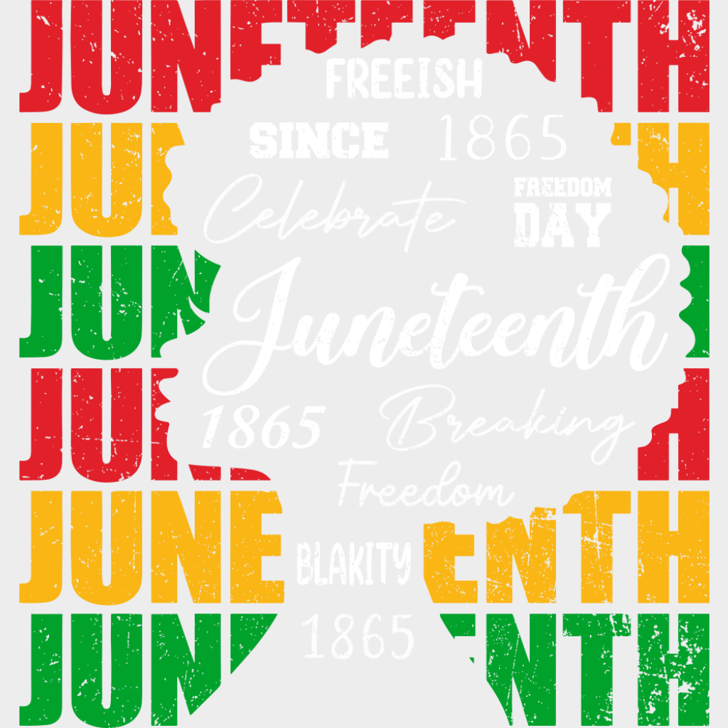 Freeish Since 1865 Juneteenth - Juneteenth DTF Transfer Adult Unisex - S & M (10’’) / Light Color Design (See Imaging)