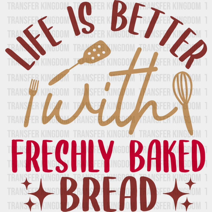 Freshly Baked Bread - Cooking DTF Heat Transfer