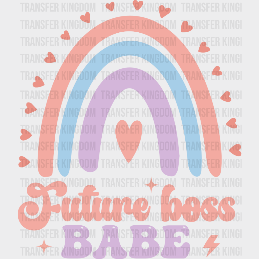 Future Boss Babe - Kids Dtf Heat Transfer