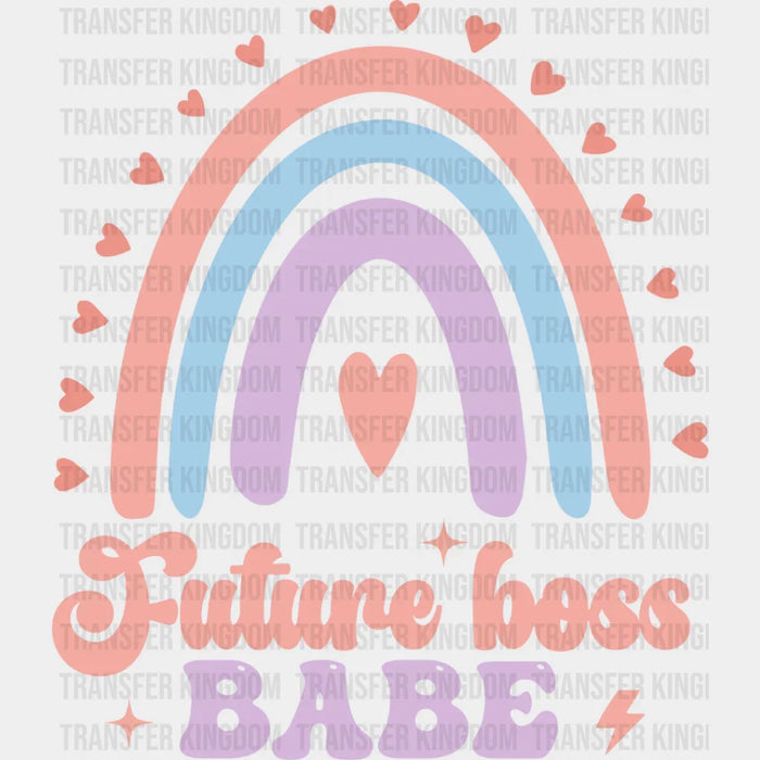 Future Boss Babe - Kids DTF heat transfer
