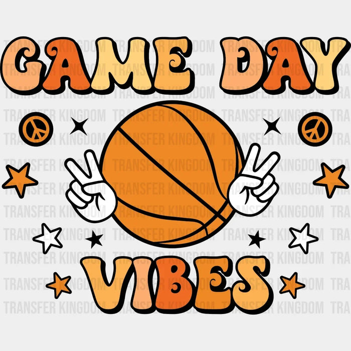 Game Day Vibes Basketball DTF Transfer