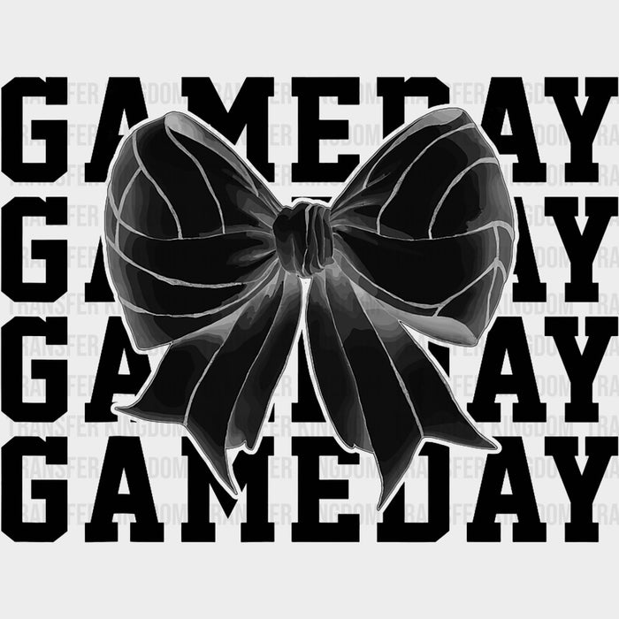 Gameday, B&W Ribbon - Volleyball DTF Transfers