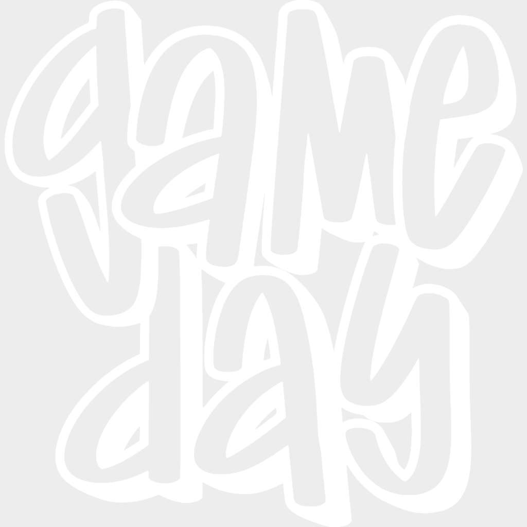 Gameday Graffiti Style Design - Dtf Heat Transfer Unisex S & M (10’’) / Light Color (See Imaging)