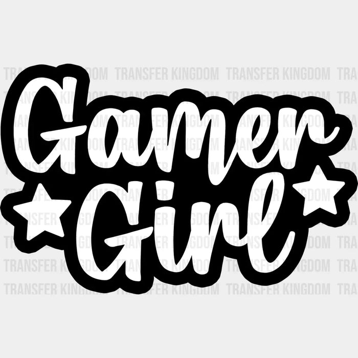 Gamer Girl - Video Game DTF Heat Transfer