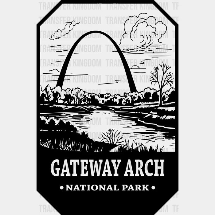 Gateway Arch National Park Design - National Parks DTF Transfers