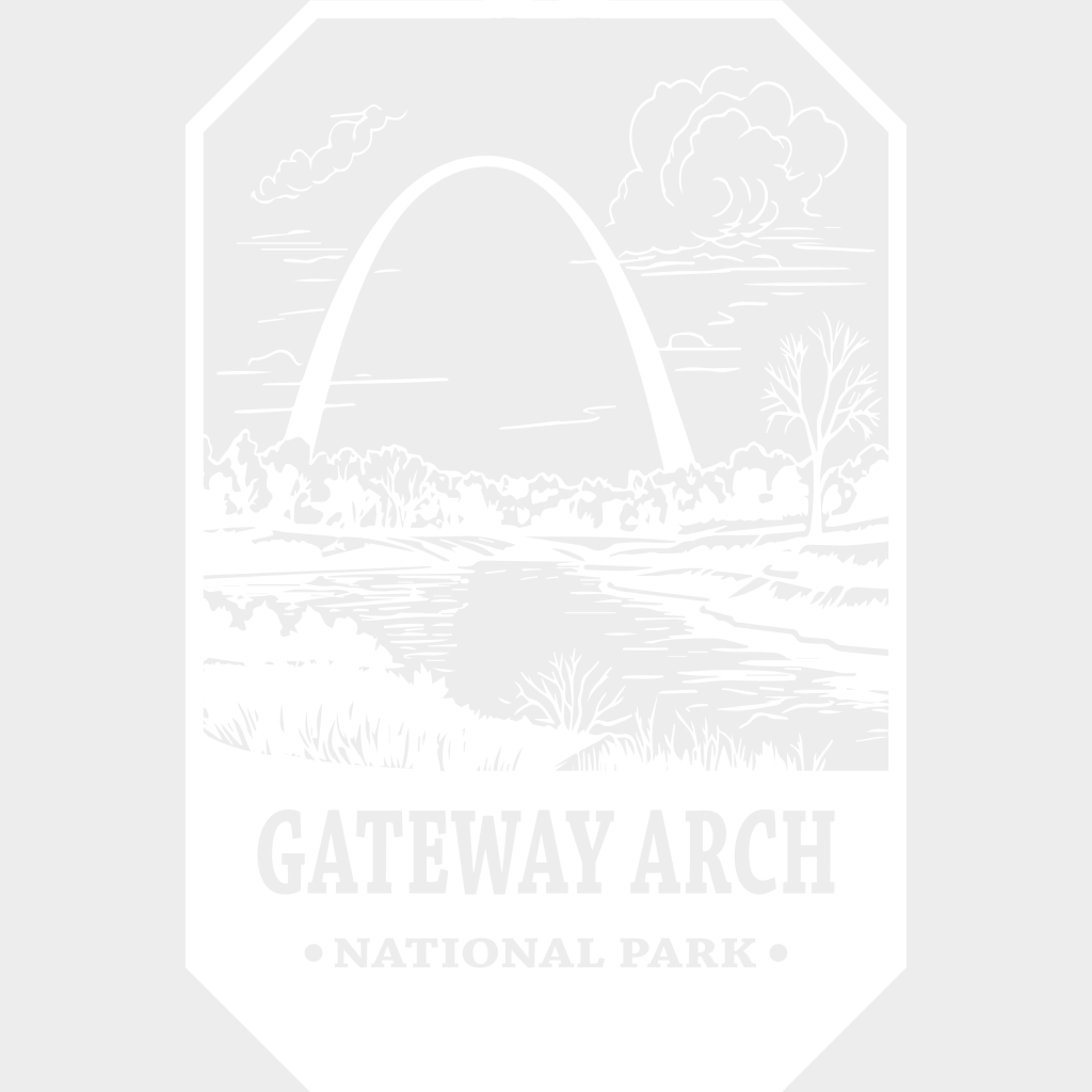 Gateway Arch National Park Design - Parks Dtf Transfers Unisex S & M (10’) / Light Color See Imaging