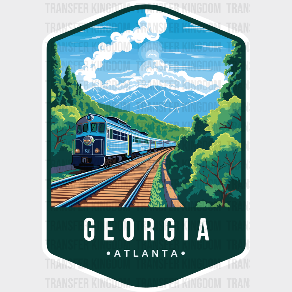 Georgia Atlanta - States & Cities DTF Transfer