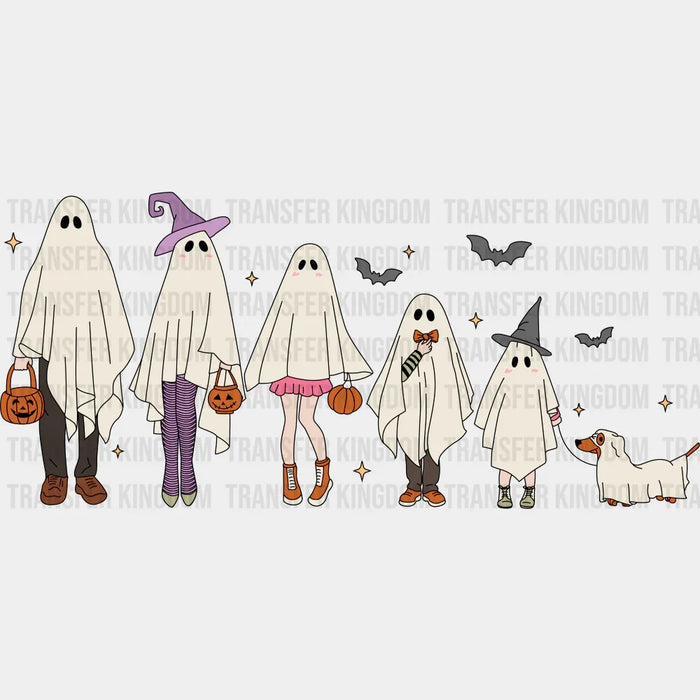 Ghost Costume Family - Halloween DTF Transfer