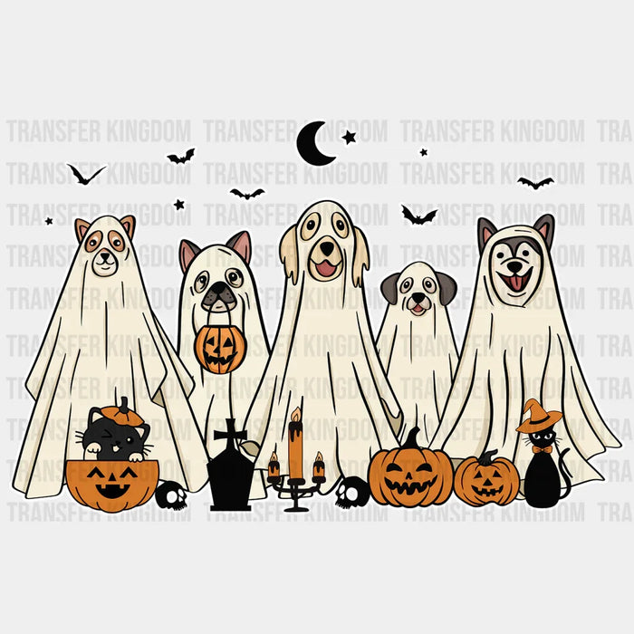Ghost Dogs - Halloween DTF Heat Transfer