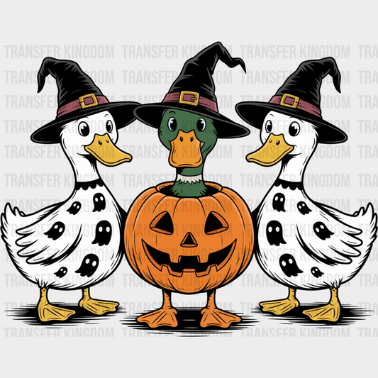 Ghost Ducks Halloween DTF Transfer