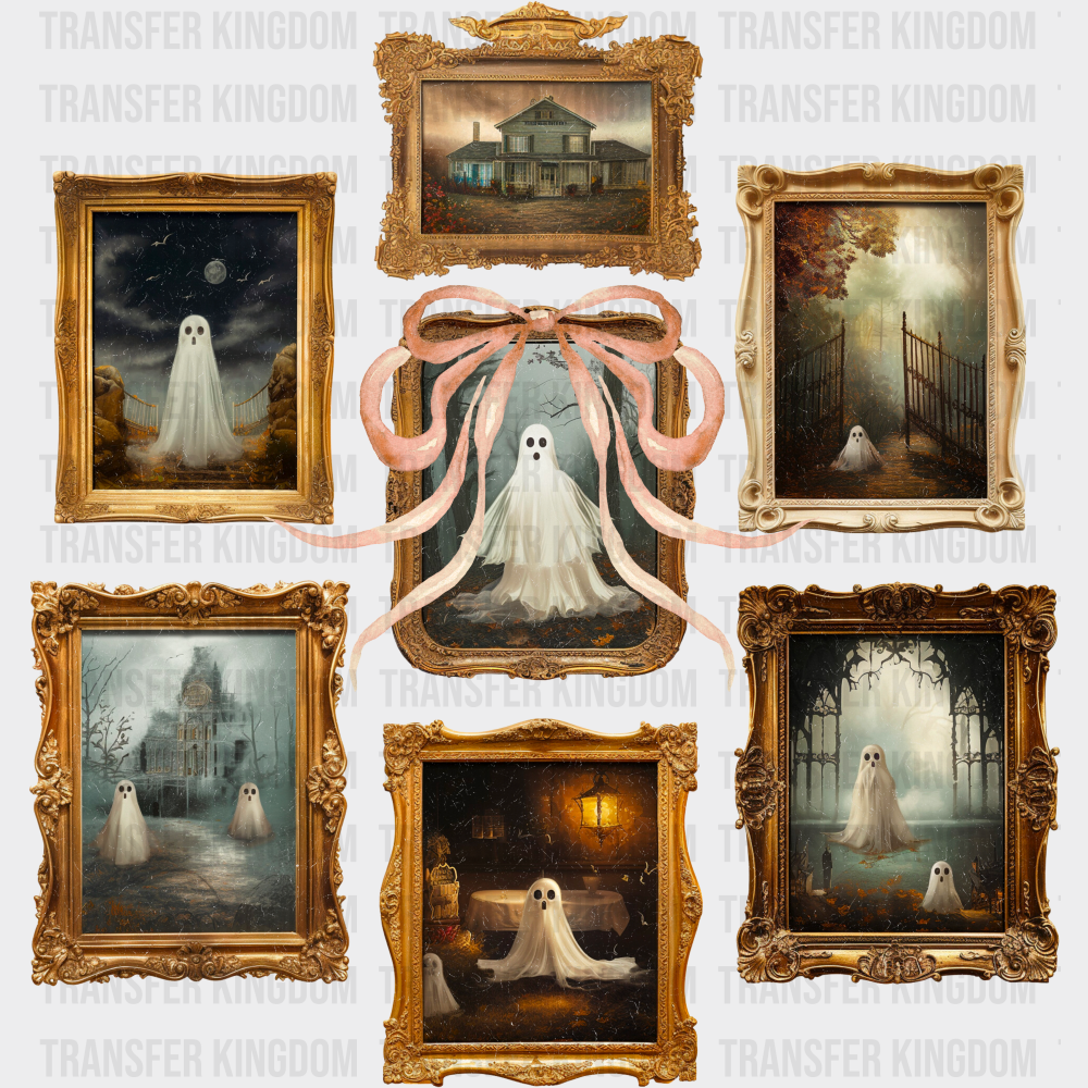 Ghost Photos - Halloween DTF Transfer