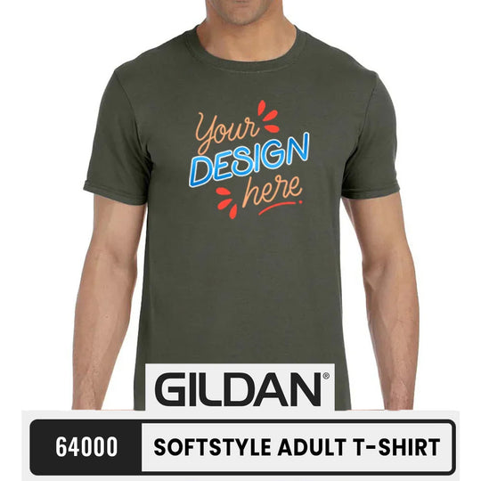 Custom Gildan 64000 Softstyle Adult T-Shirt