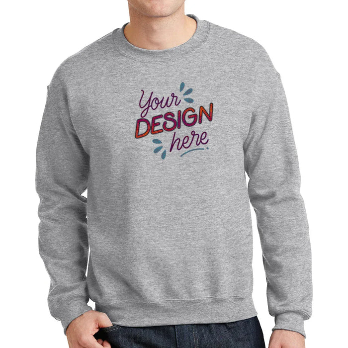 Custom Gildan Heather Crewneck Sweatshirt 18000