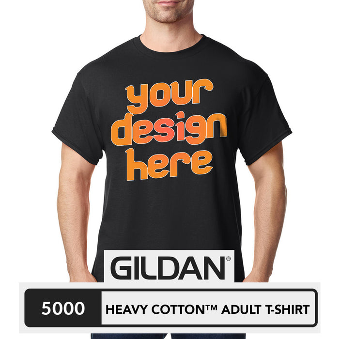 Custom Gildan G5000 Heavy Cotton Adult T-Shirt