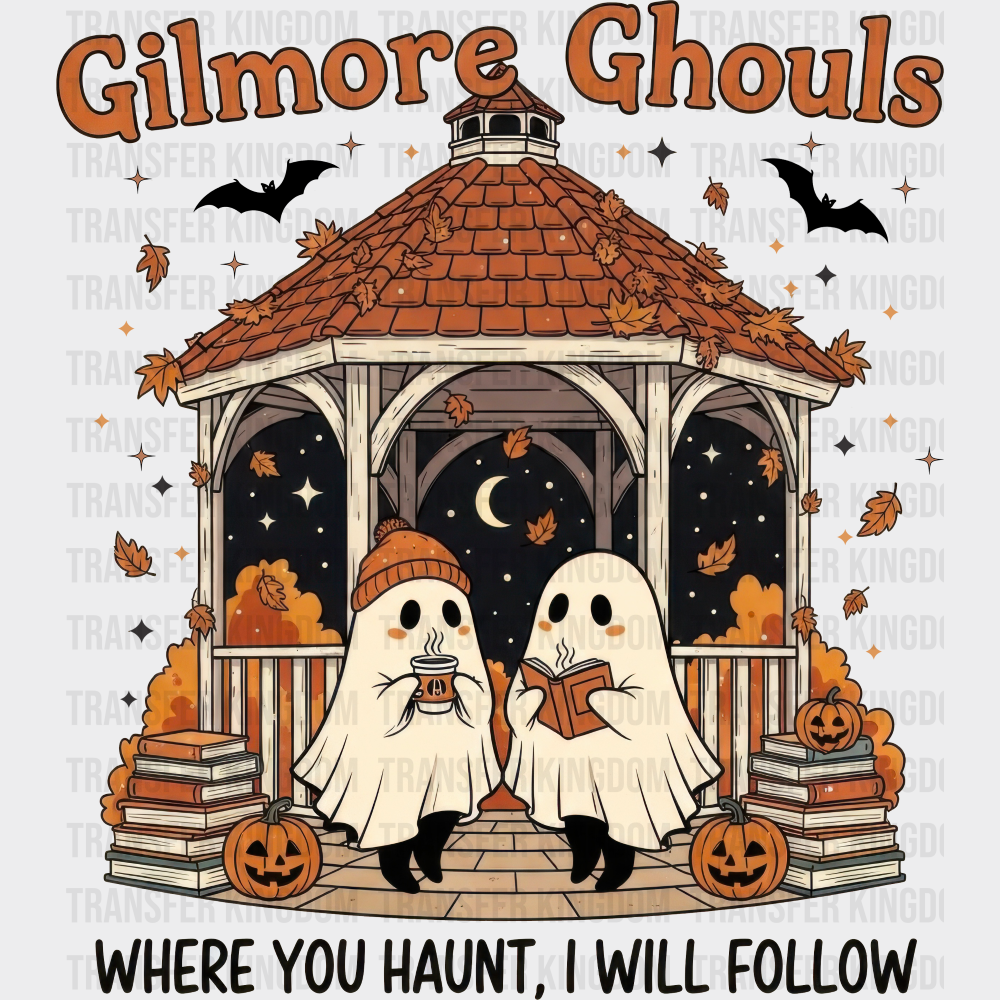 Gilmore Ghouls Halloween DTF Transfer Adult Unisex S & M (10’’) / Dark Color Design (See Imaging)