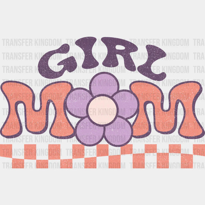 Girl Mom Purple Mom - Mothers Day - DTF Transfer