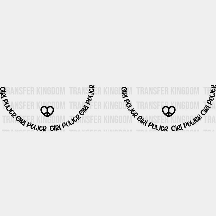 Girl Power Feminist Design - DTF heat transfer