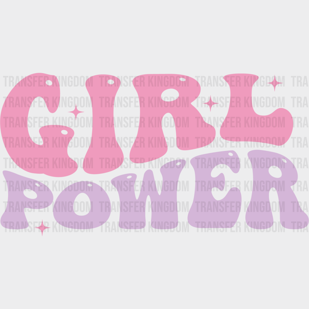 Girl Power - Kids Dtf Heat Transfer