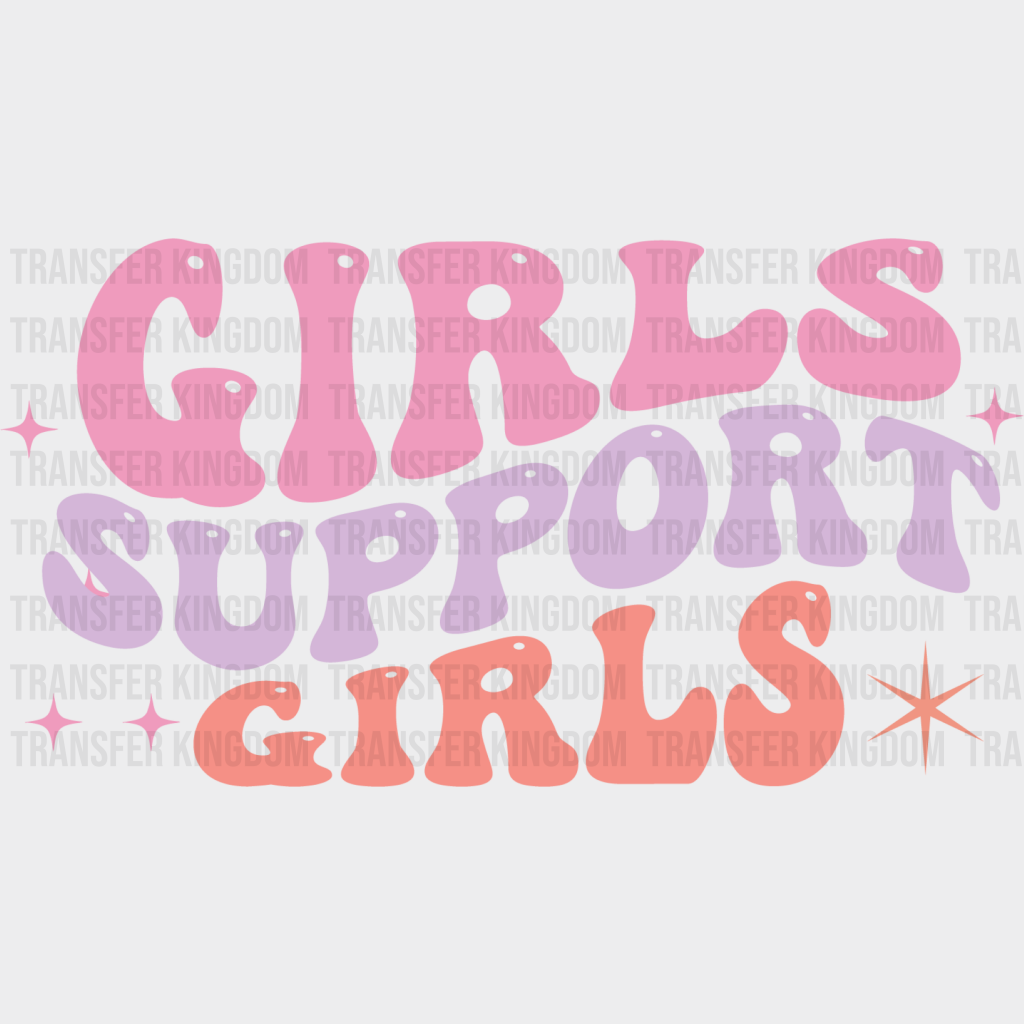 Girls Support - Kids Dtf Heat Transfer