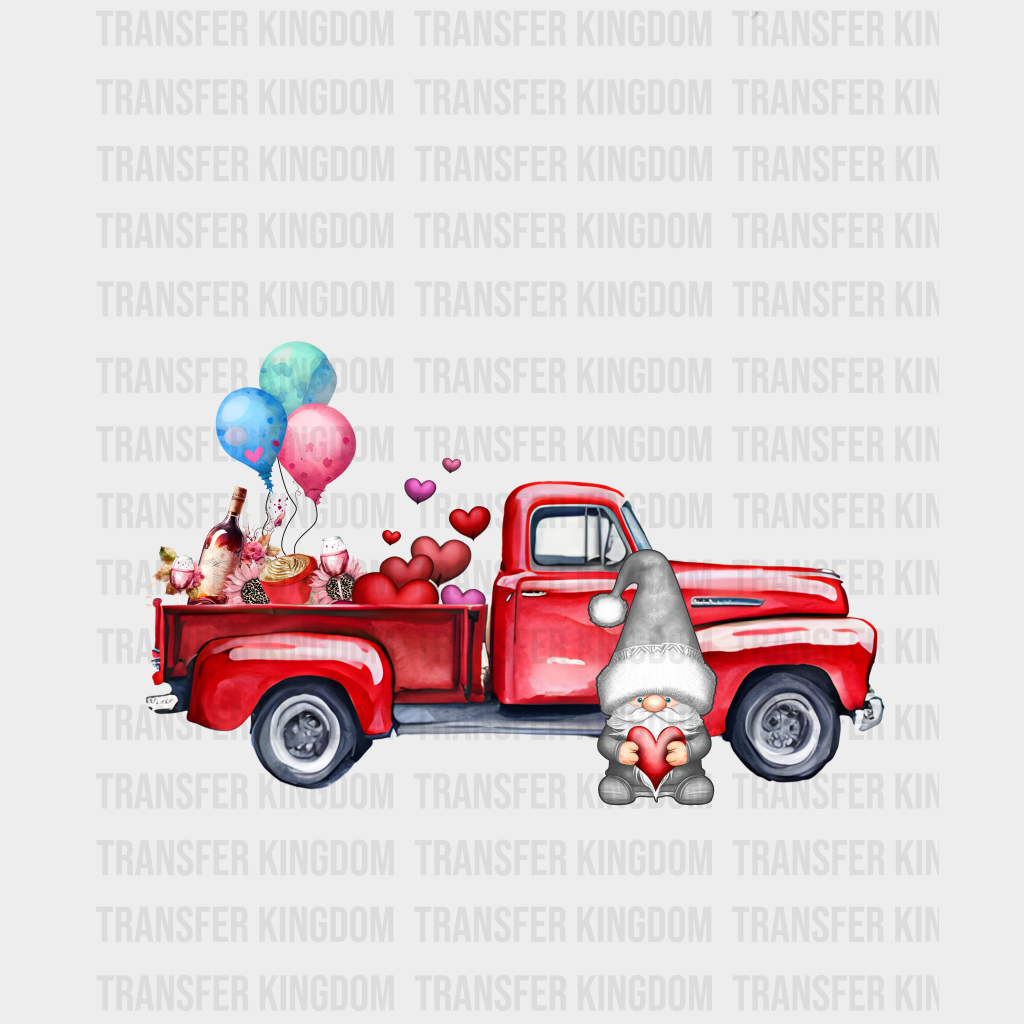 GNOME BALLOON TRUCK - DTF heat transfer - transfer-kingdom