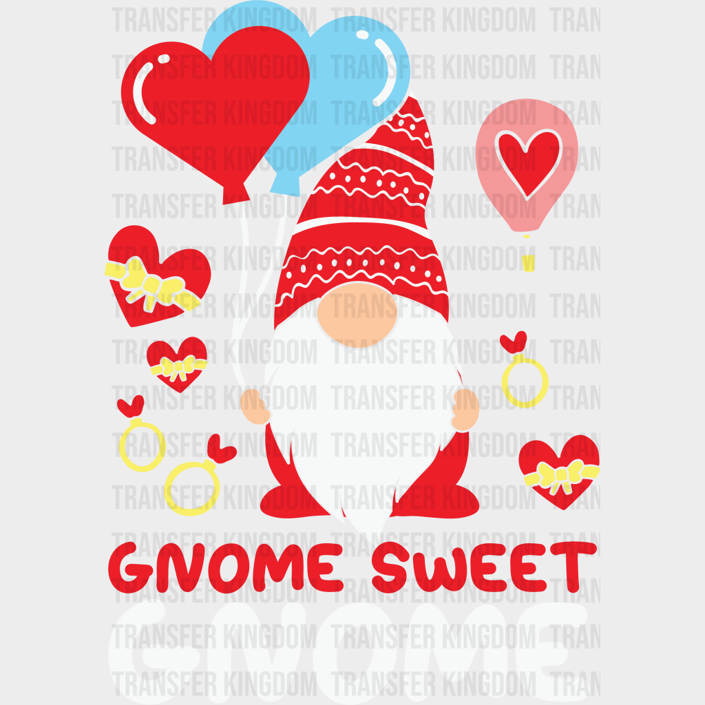 Gnome Sweet - Dtf Heat Transfer