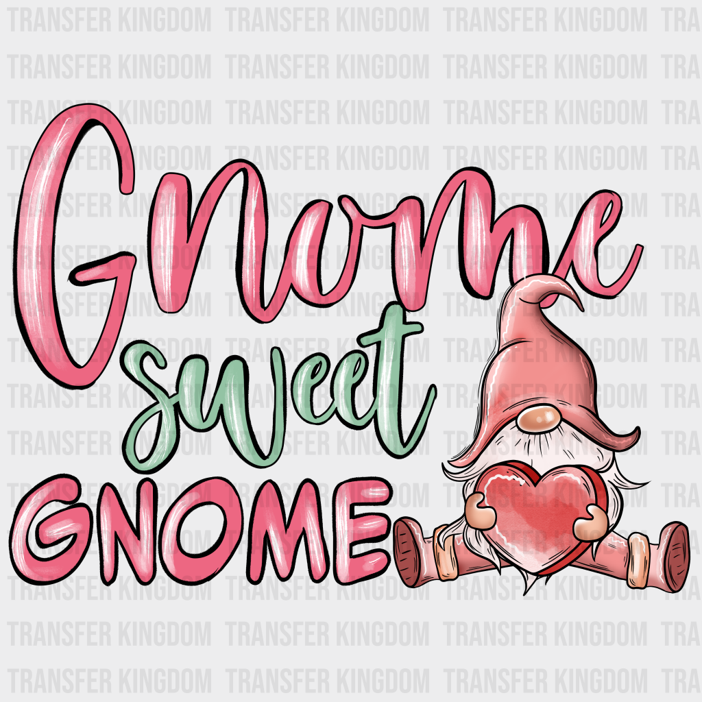 GNOME SWEET GNOME - DTF heat transfer - transfer-kingdom