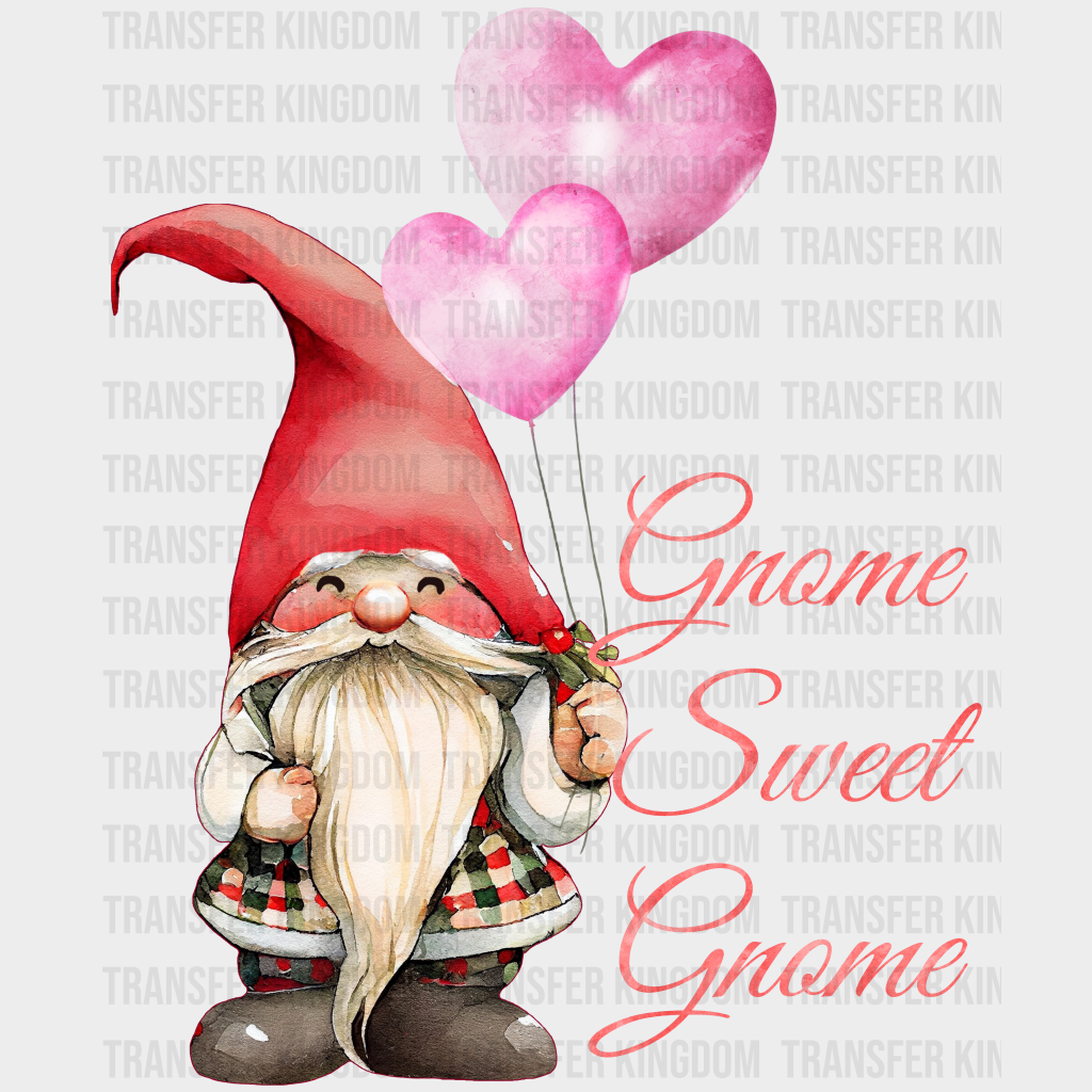 GNOME SWEET GNOME - DTF heat transfer - transfer-kingdom