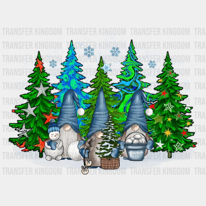 GNOMES Christmas Design - DTF heat transfer