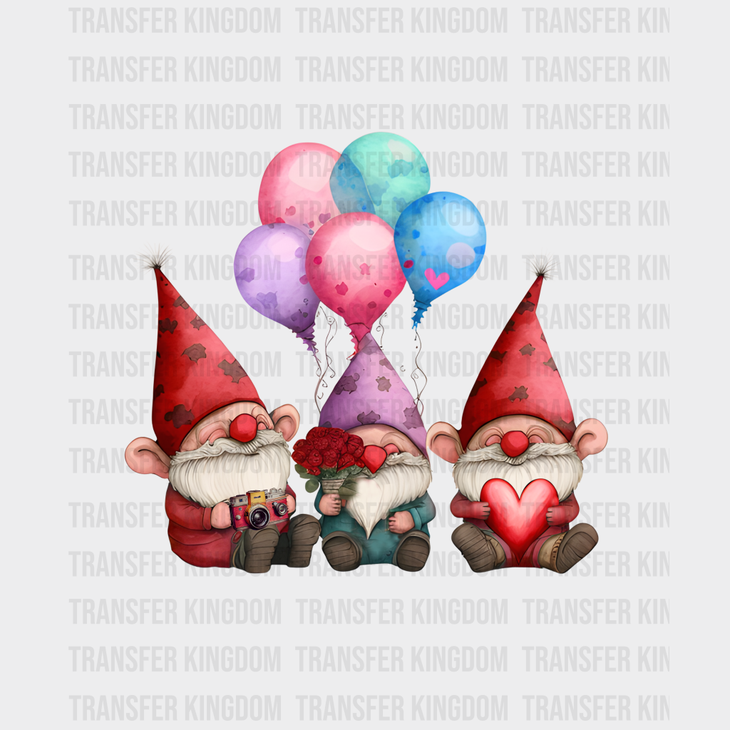 GNOMIES BALLOON - DTF heat transfer - transfer-kingdom