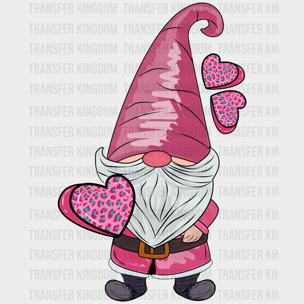 Gnomies Little Heart - Dtf Heat Transfer