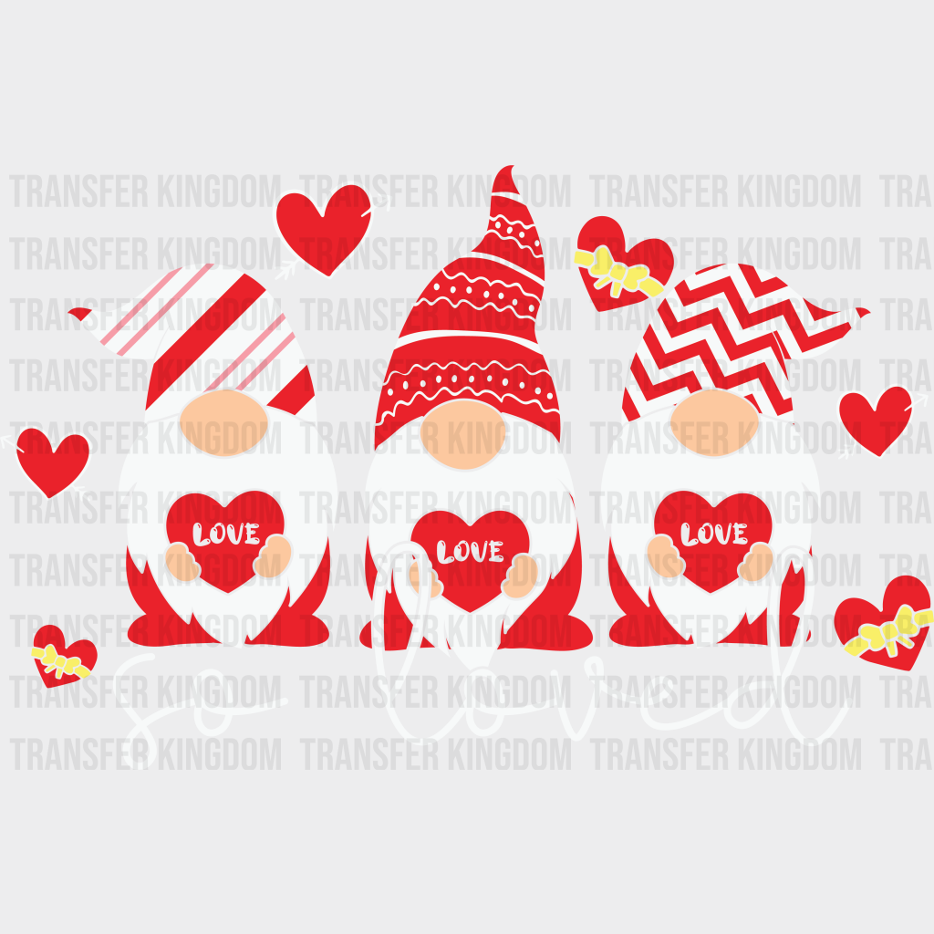 GNOMIES LOVE - DTF heat transfer - transfer-kingdom