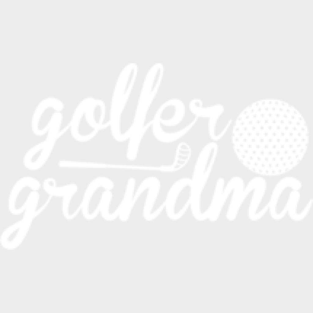 Golfer Grandma - Golf Dtf Heat Transfer Unisex S & M (10’’) / Light Color Design (See Imaging)