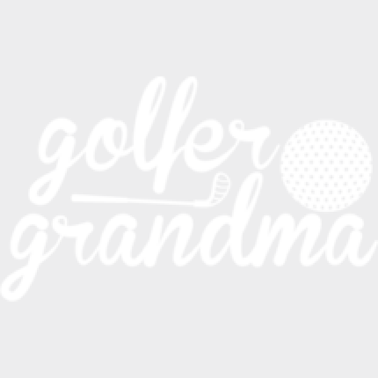 Golfer Grandma - Golf Dtf Heat Transfer Unisex S & M (10’’) / Light Color Design (See Imaging)