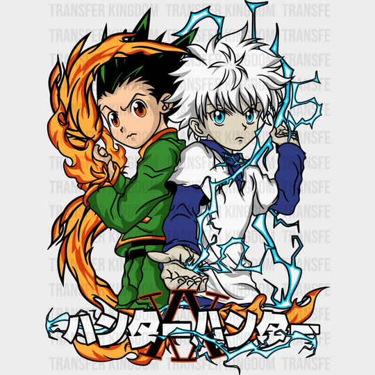 Gon Freecss And Killua Zoldyck Cool Design - Hunter X Dtf Transfer