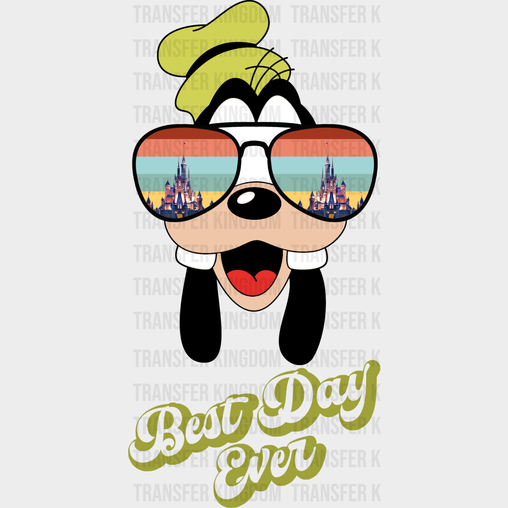 Goofy Best Day Ever Disney Dtf Transfer