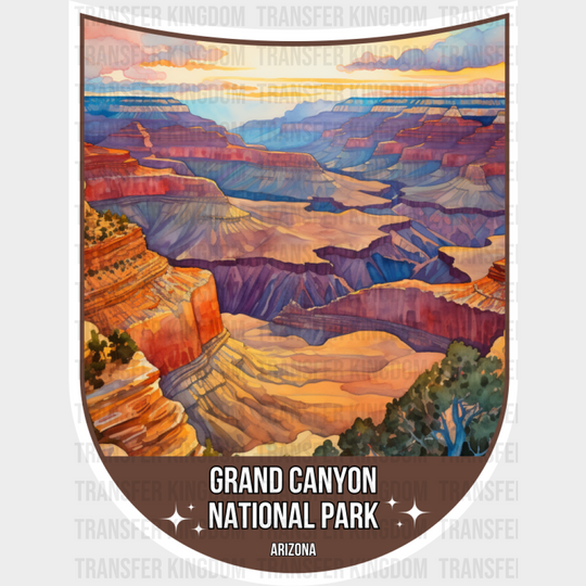 Grand Canyon National Park Arizona - National Parks DTF Transfer