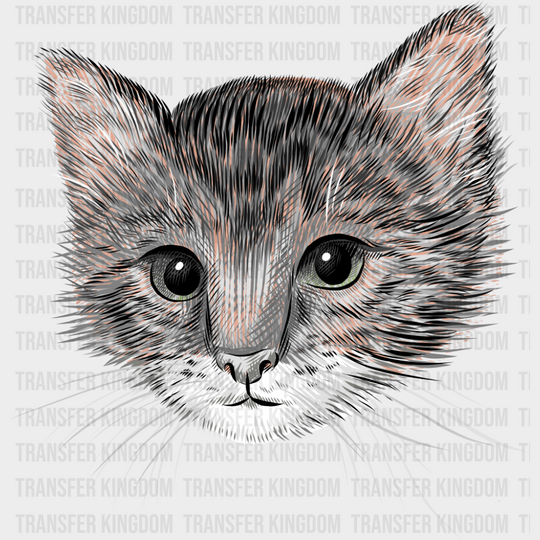Gray Tabby - Cats DTF Transfer