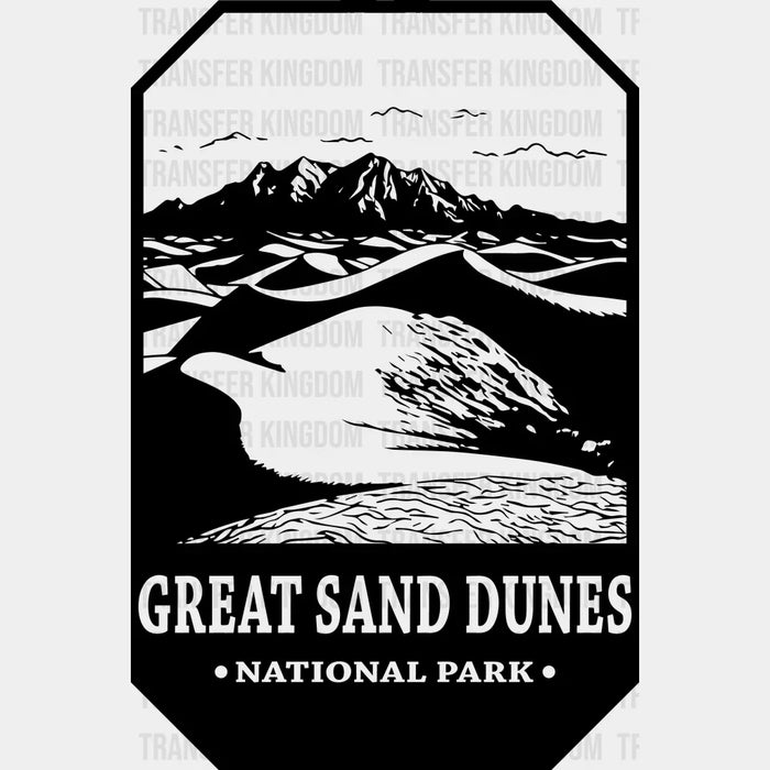 Great Sand Dunes National Park Design - National Parks DTF Transfers
