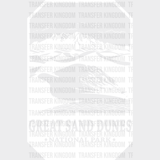 Great Sand Dunes National Park Design - Parks Dtf Transfers Unisex S & M (10’) / Light Color See