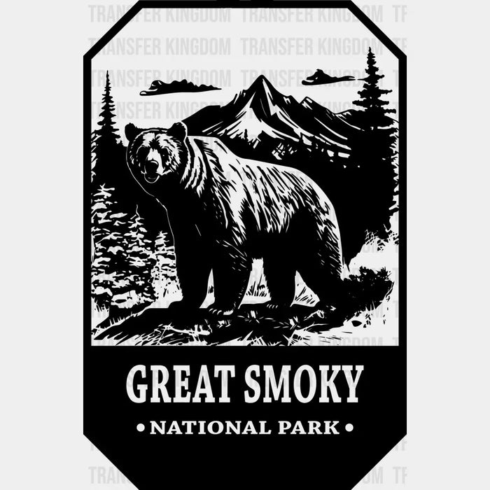 Great Smokey National Park Design - National Parks DTF Transfers