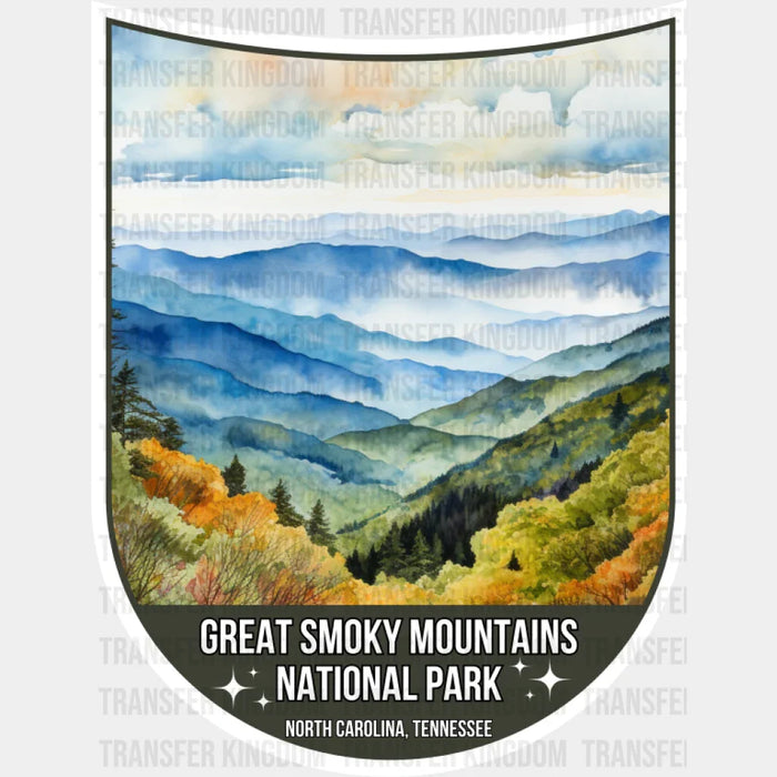 Great Smoky Mountains National Park North Carolina Tennessee - National Parks DTF Transfer