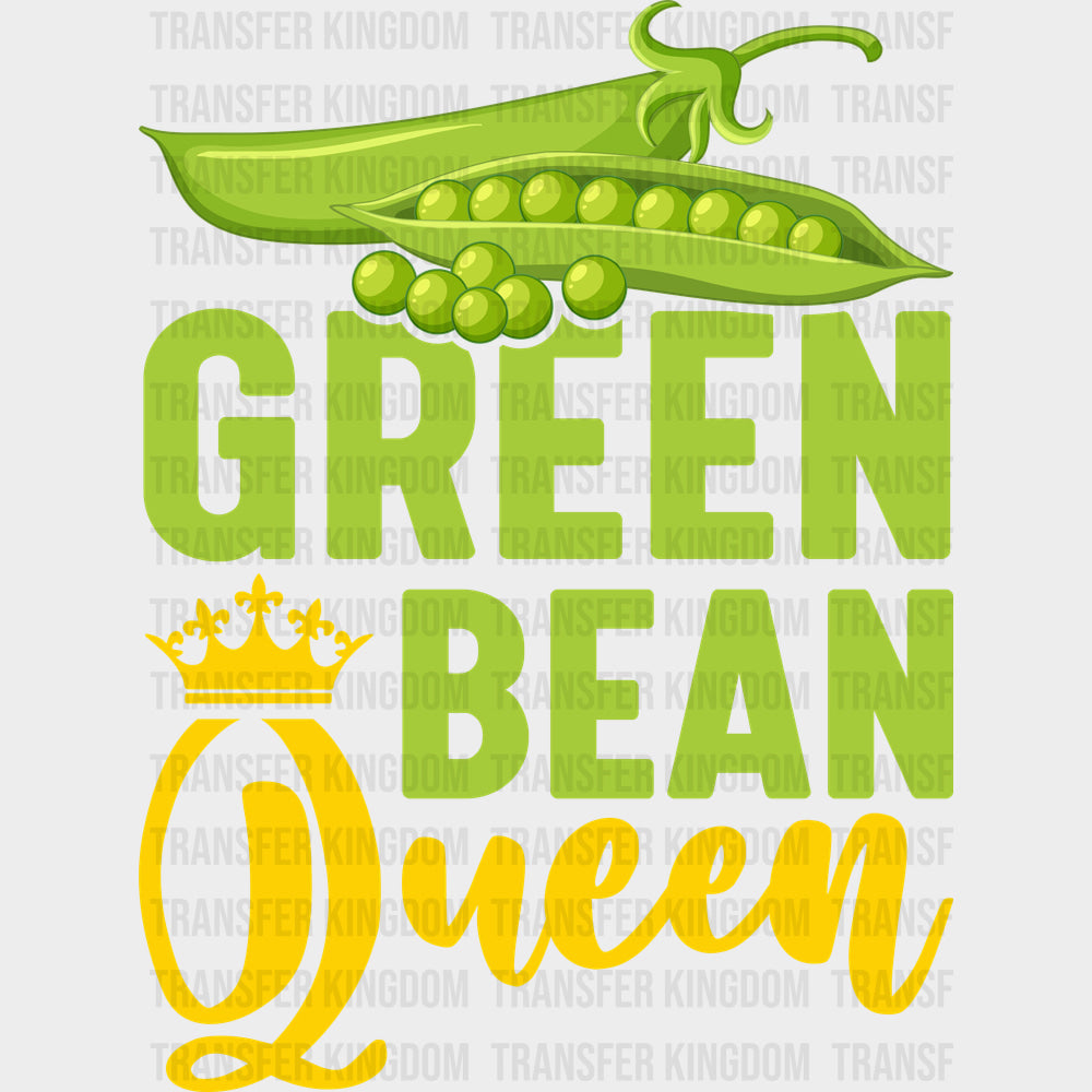 Green Bean Queen - Vegan DTF Transfers
