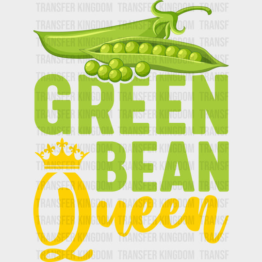 Green Bean Queen - Vegan DTF Transfers