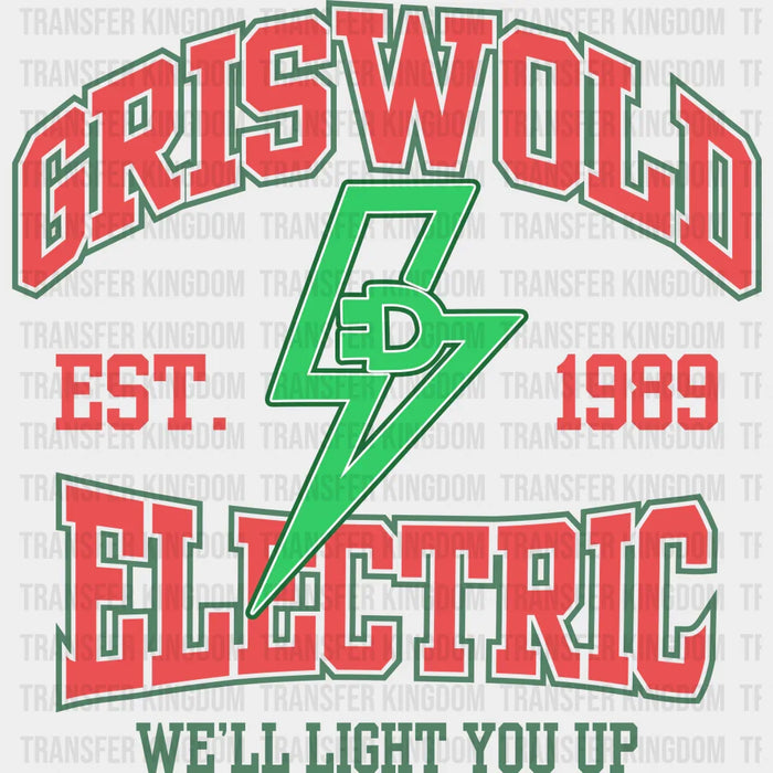 GRISWOLD ELECTRIC Christmas Design - DTF heat transfer