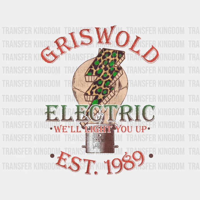 GRISWOLD ELECTRIC Christmas Design - Christmas DTF heat transfer